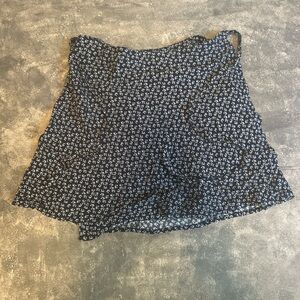 Brandy Melville wrap mini skirt